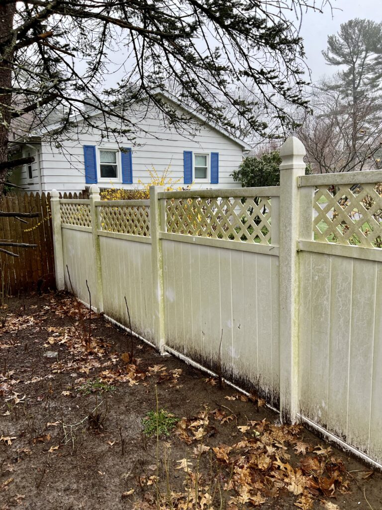 vinyl fence cleaning longmeadow ma 
